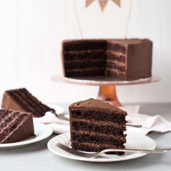 Best Ever Gluten Free Chocolate Cake