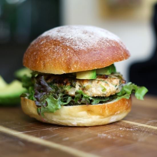 Zucchini Chicken Burger