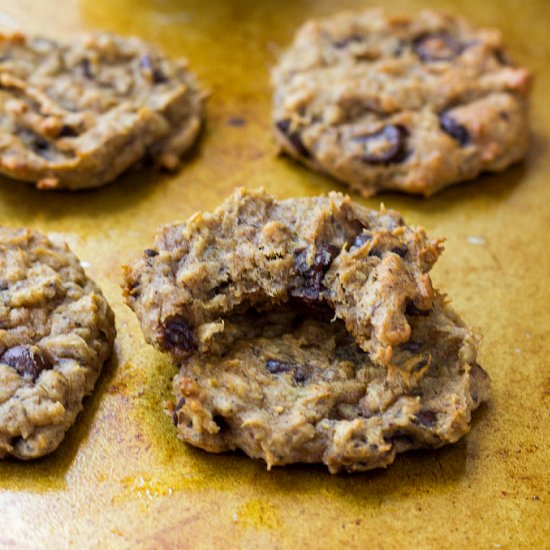 Sweet Potato Chocolate Chip Cookies