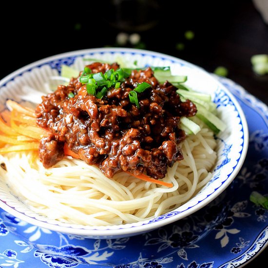 Beijing Style Minced Pork Noodles