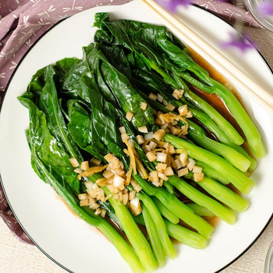 Chinese Broccoli with Oyster Sauce