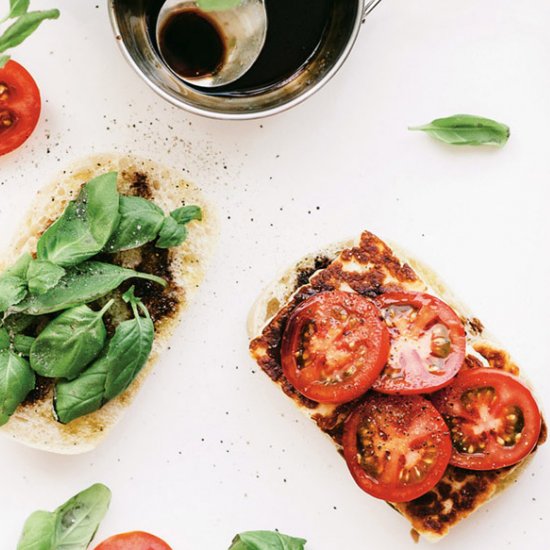 Haloumi Caprese