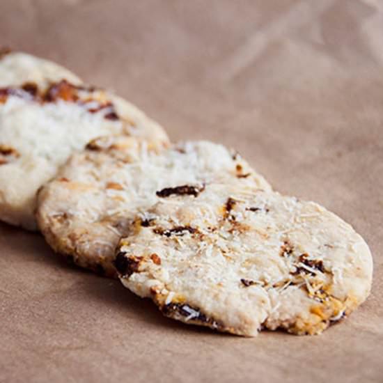 Sun-Dried Tomato Shortbread Cookies