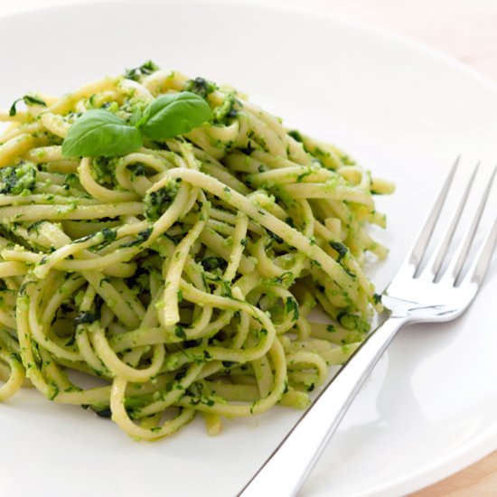 Linguine al Pesto alla Genovese