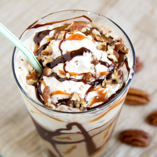 Blended Turtle Iced Coffee