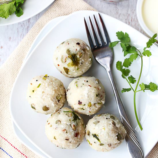 Steamed Cream of Rice Dumplings