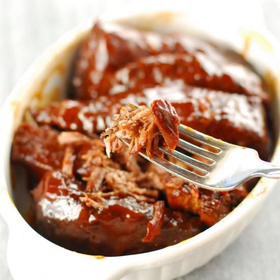 Slow Cooker Barbecue Ribs