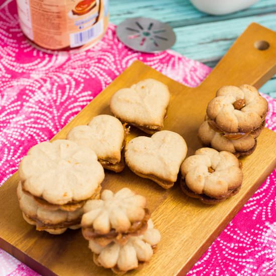 Cinnamon Dulce de Leche Cookies