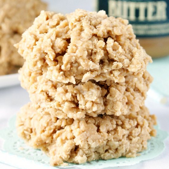 Cookie Butter No Bake Cookies