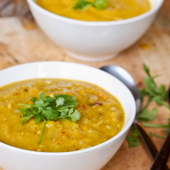 Apple Red Lentil Soup