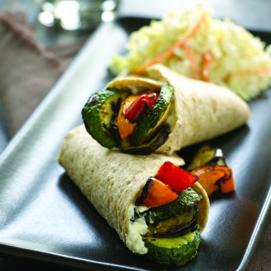 Grilled Vegetable Wraps