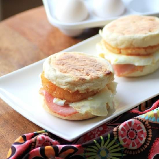 The Hawaiian Breakfast Sandwich