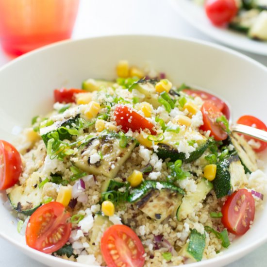 Zucchini Couscous Salad