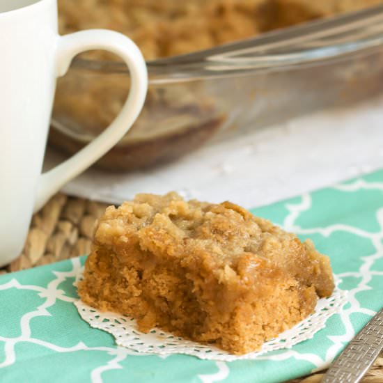 Glazed Sweet Potato Coffee Cake