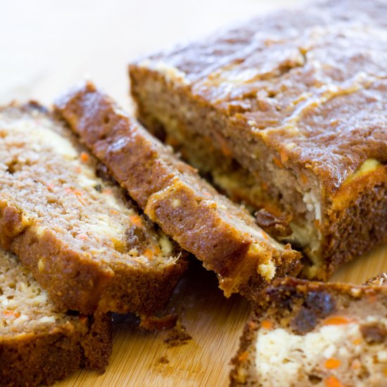 Cheesecake Carrot Cake Bread