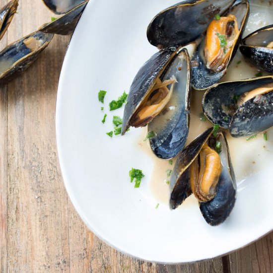 Mussels Marinière