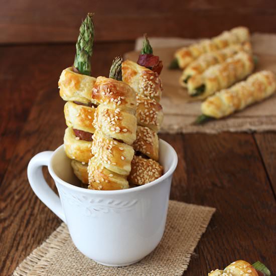 Asparagus Puff Pastry Twists