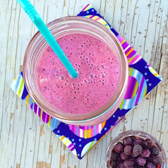 Wild Blueberry & Chia Seed Smoothie