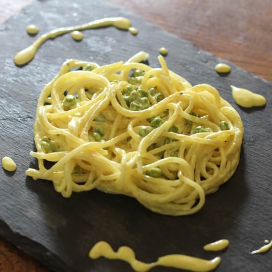 Creamy Sauce & Quinoa Spaghetti