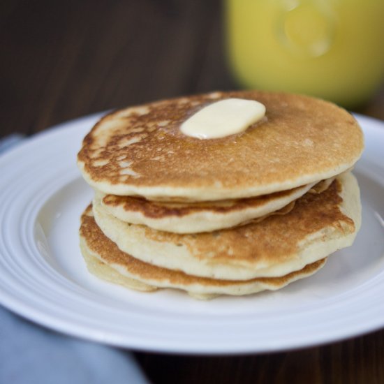 Gluten Free Buttermilk Pancakes