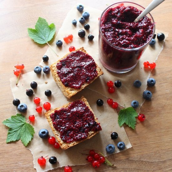 Berry Vanilla Chia Jam