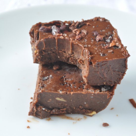 Rich chocolate PB fudge