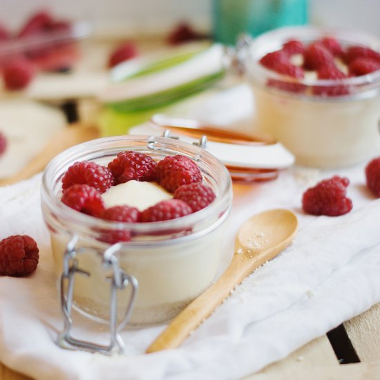 Yogurt Cheesecake in a Jar