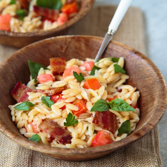 Bacon Tomato Pasta Salad