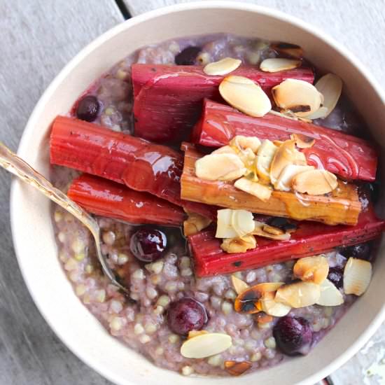 Blueberry Buckwheat Porridge