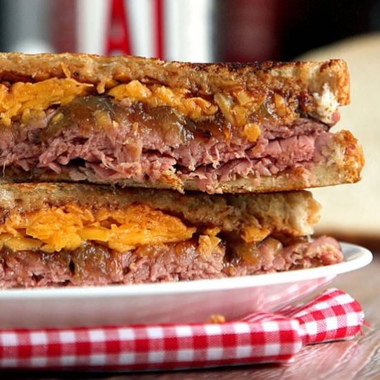 Roast Beef Grilled Cheese