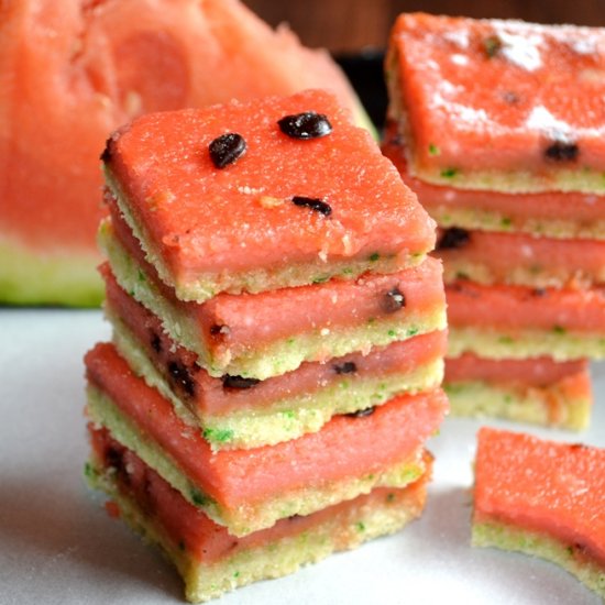 Mouthwatering Watermelon Bars