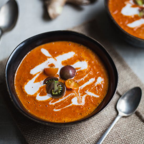 Curry Red Pepper & Tomato Soup