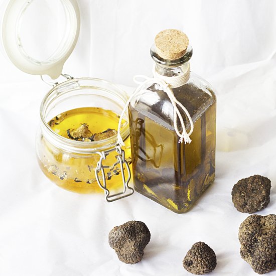 Homemade Truffle Oil & Honey