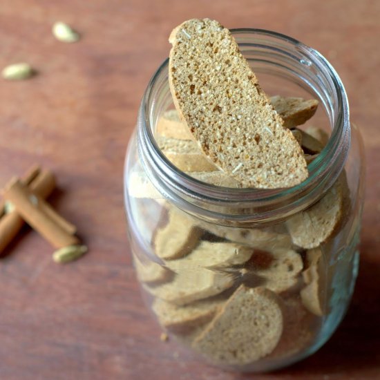 Whole Wheat Almond Biscotti