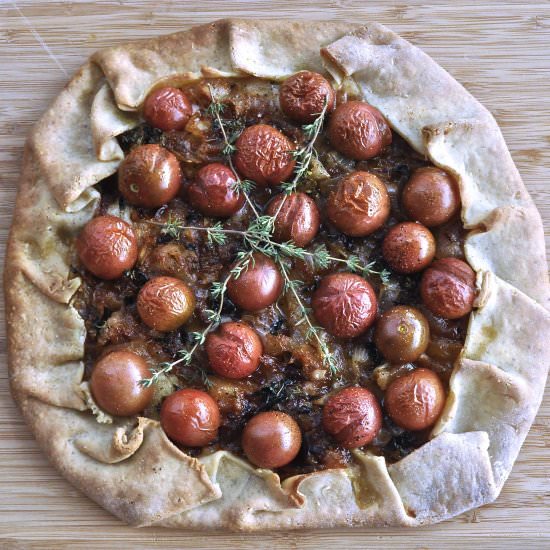 Cherry Tomato Crostata