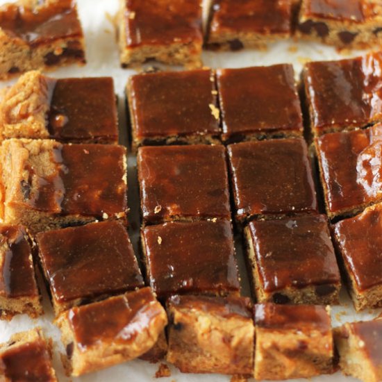 Caramel Blondies