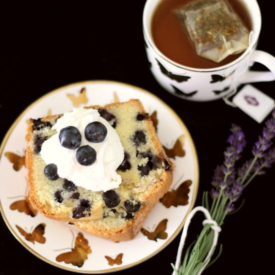 Blueberry Pound Cake