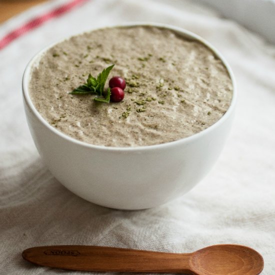 Matcha Mint Chia Pudding