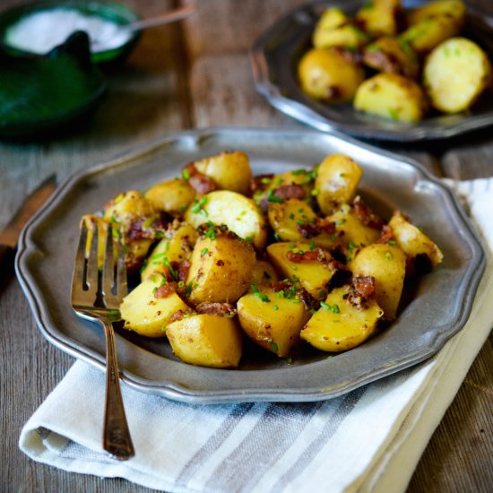 Potato Salad with Smoked Bacon