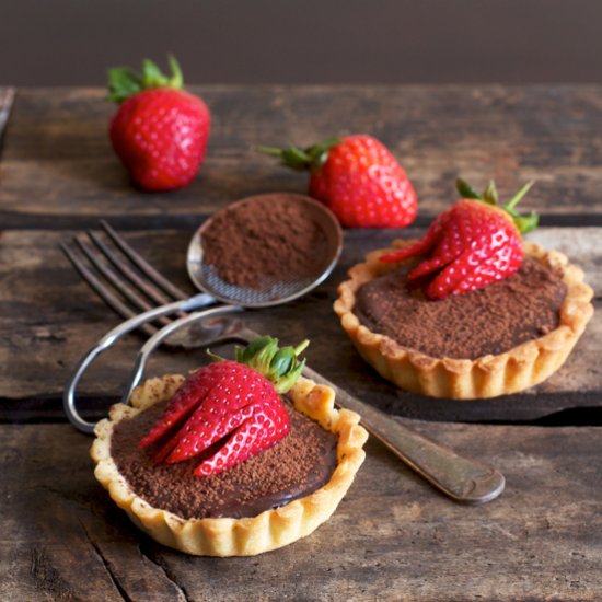 Dark Chocolate Tarts