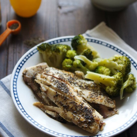 Lemon Thyme Tilapia