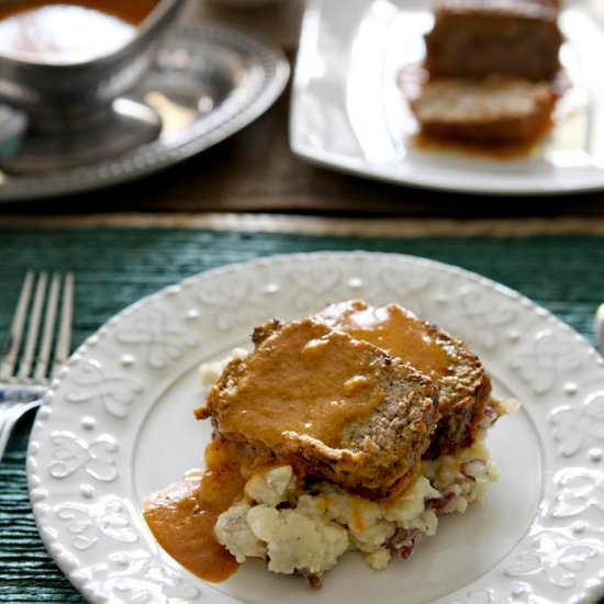 Slow Cooker Italian Meatloaf