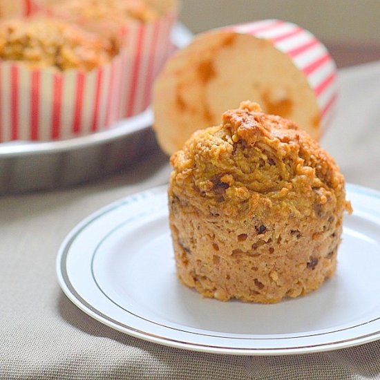 Whole Wheat Apple Muffins