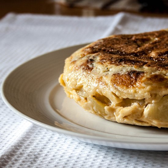 Traditional Spanish Potato Omelette