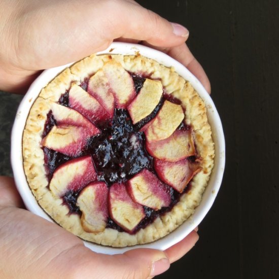 Crostatina ai frutti di bosco e mel