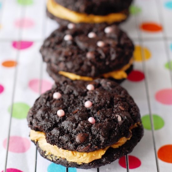 Chocolate Peanut Butter Cookies