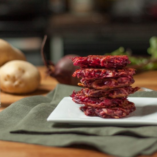 Beet & Latkes