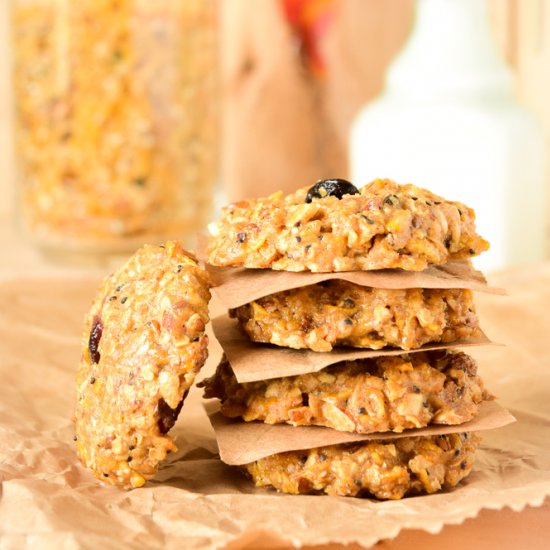 Whole Wheat Muesli Cookies