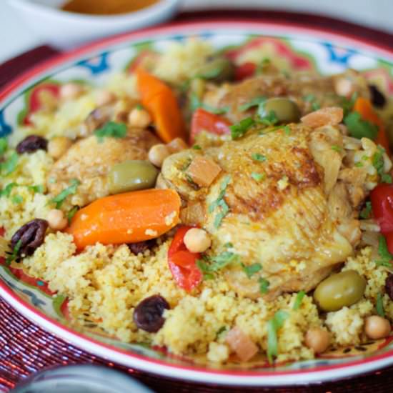 Chicken Tajine with Olives & Lemon