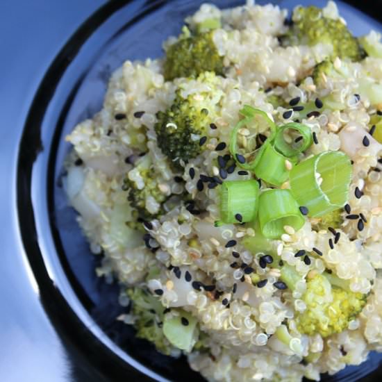 Sesame Broccoli Quinoa